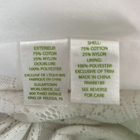 Lilly Pulitzer Litzia Resort White Mocean lace dress size 4 - Picture 10 of 10